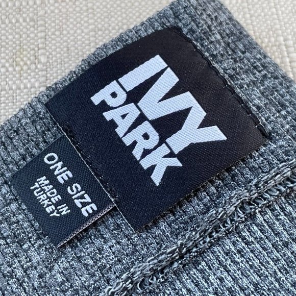 Ivy Parks Beyonce Hair Band Knit Seamless Ribbed Wide Headband Grey One Size - Picture 6 of 8